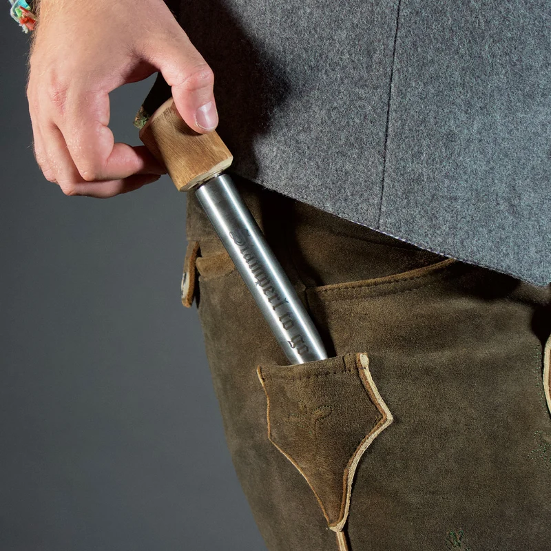 Lederhosen Flachmann Bassd scho
