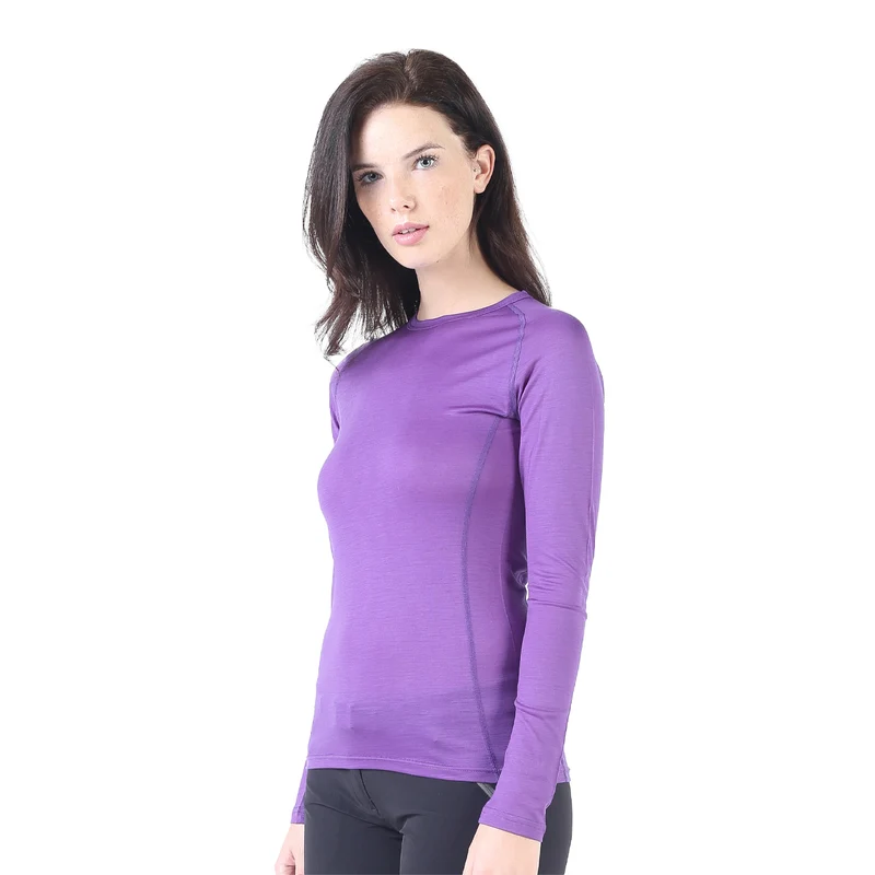 Langarmshirt - KONA - 100% Merinowolle