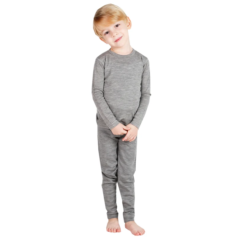 Baselayer Set - 100% Merinowolle (Kinder)