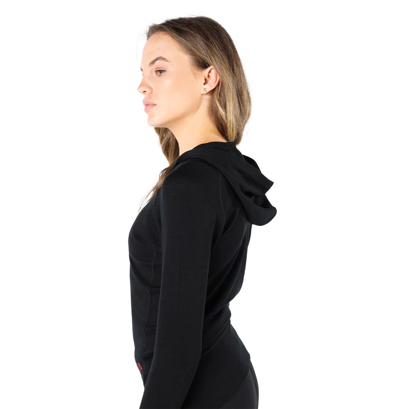 Langarm Hoodie - SONATRA - 100% Merinowolle