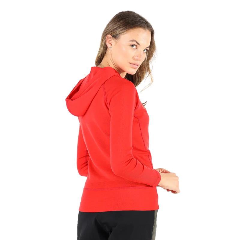 Langarm Hoodie - SONATRA - 100% Merinowolle