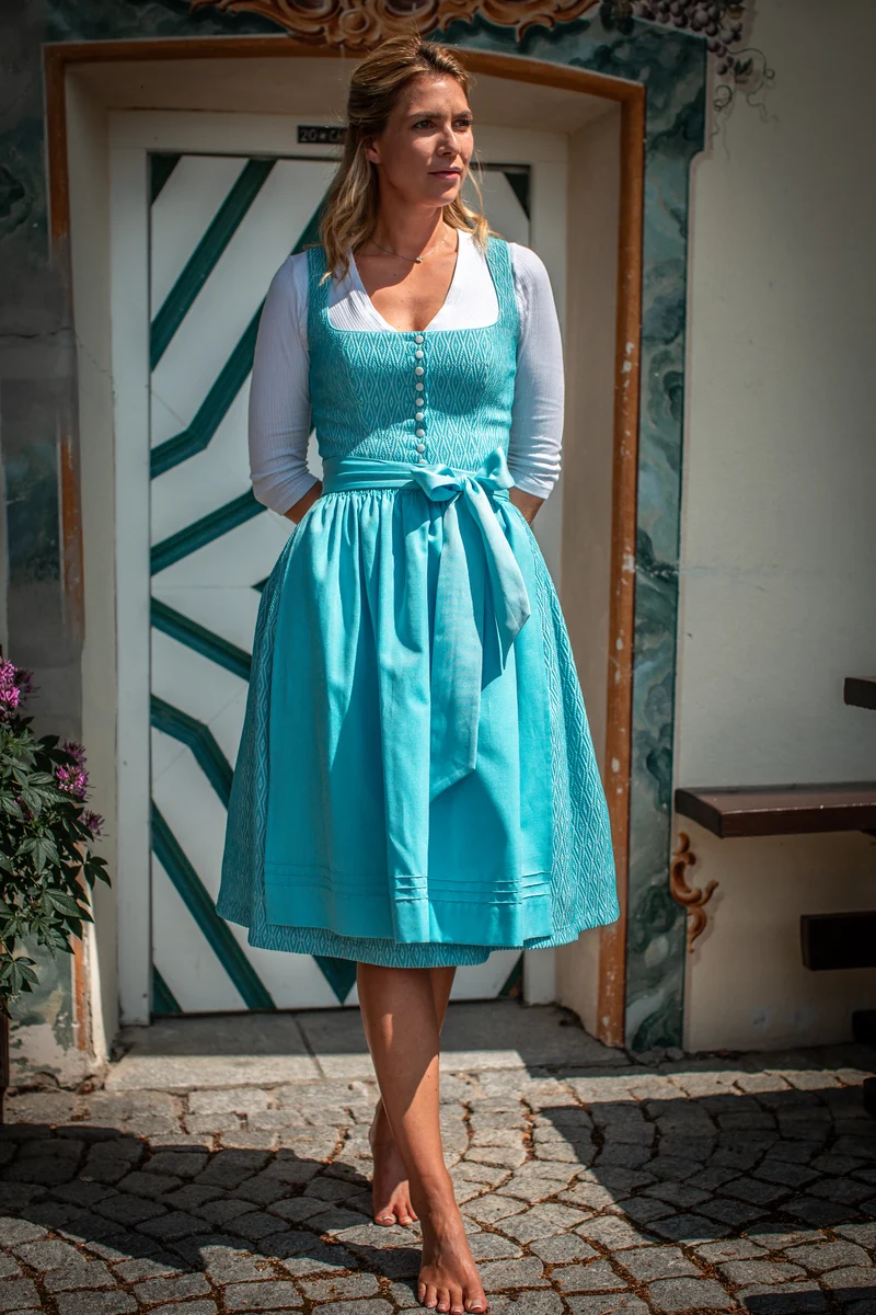 Dirndl Bella Susi Lisa türkis