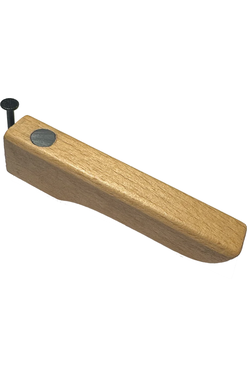 Flaschenöffner aus Holz mit Gravur - servus