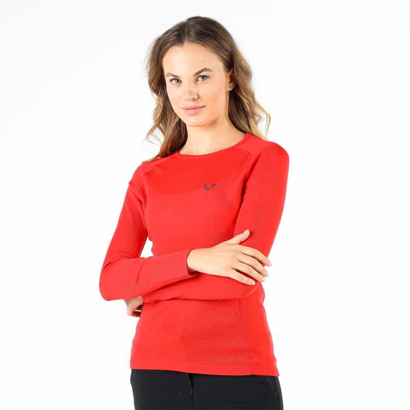 Langarmshirt - ALIZE - 100% Merinowolle