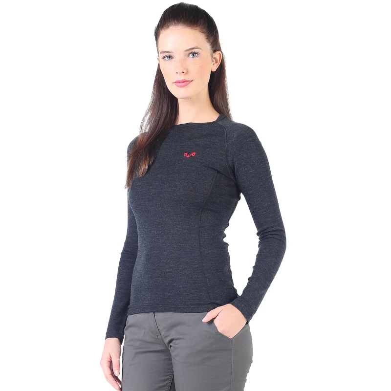 Langarmshirt - ALIZE - 100% Merinowolle