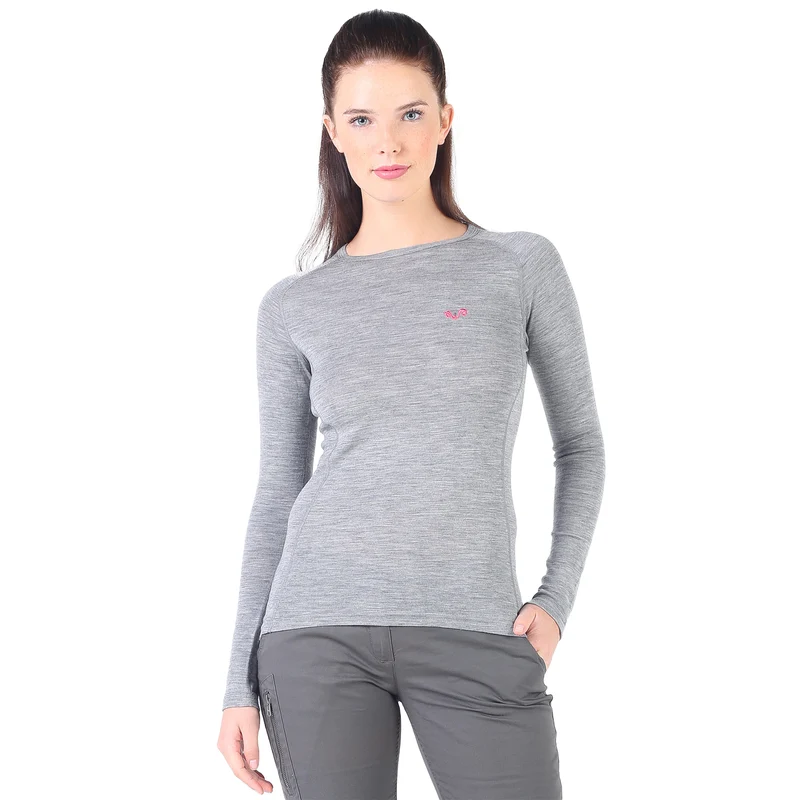 Langarmshirt - ALIZE - 100% Merinowolle