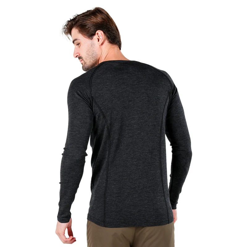 Langarmshirt - REMUS - 100% Merinowolle