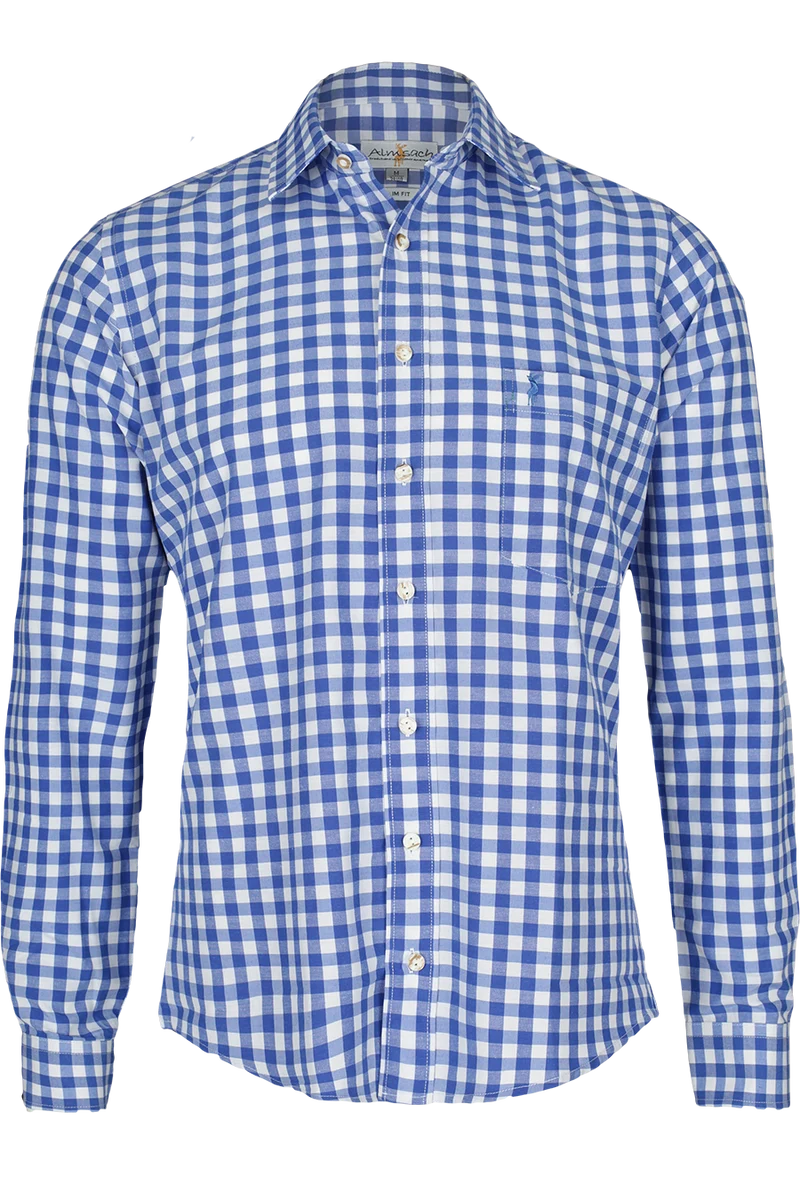Hemd Slim-Fit Karo - jeans
