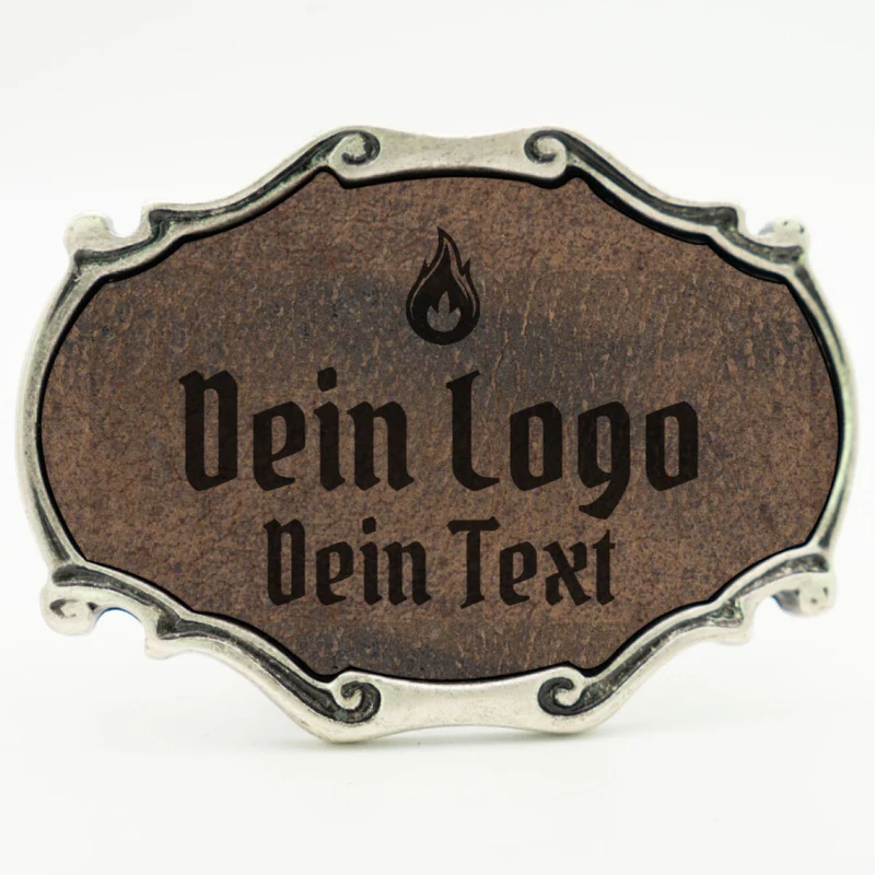 Trachten Gürtelschnalle mit eigenem Logo ab 1 Stk.