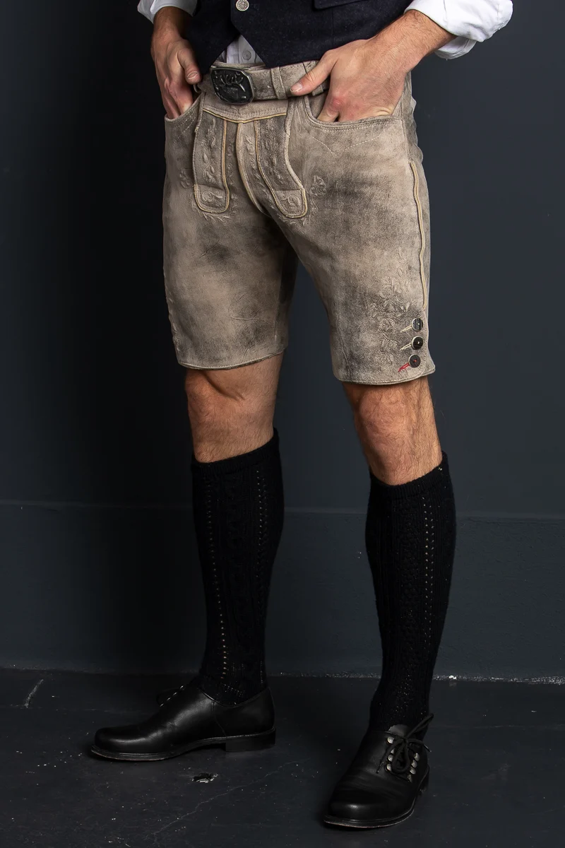Kurze Spieth & Wensky Lederhose Alex oxford