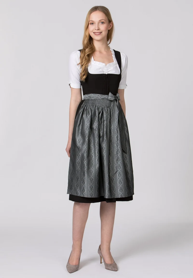 Schürze Corinna Grau