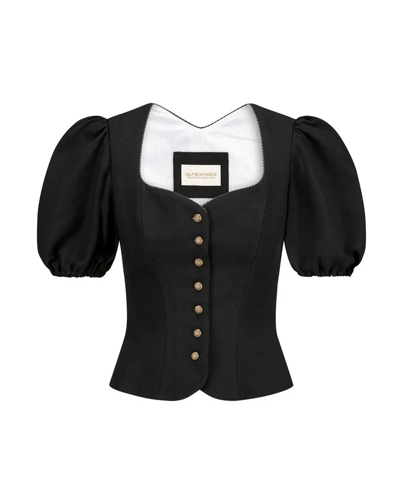 Mieder Carlotta mit abnehmbarem Puffarm