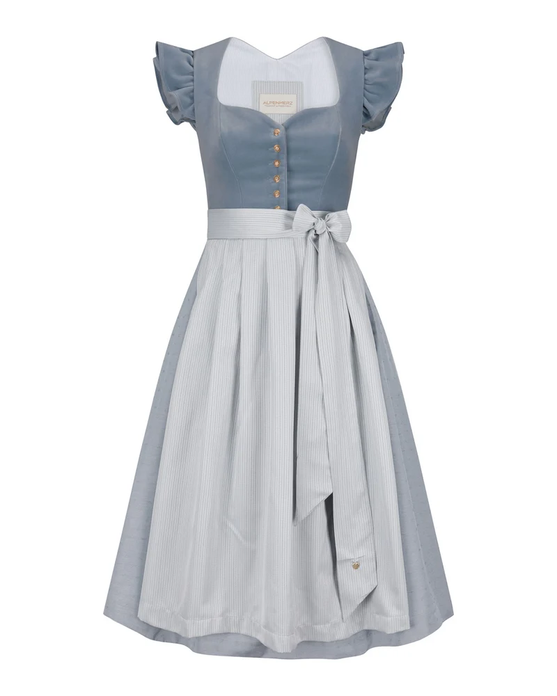 Samtdirndl Mel mit abnehmbarem Arm