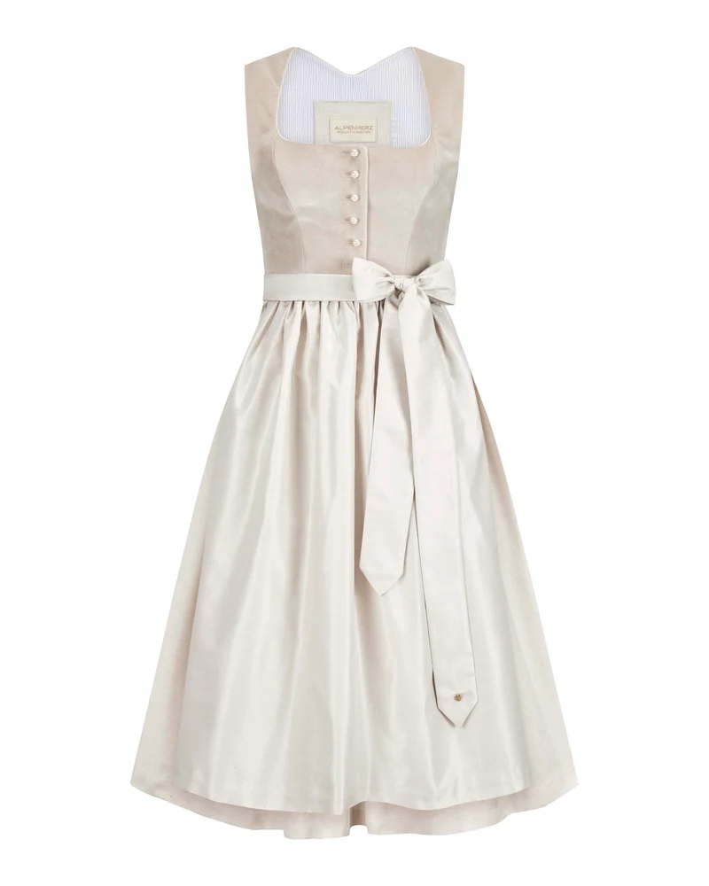 Samtdirndl Mel mit abknöpfbarem Arm