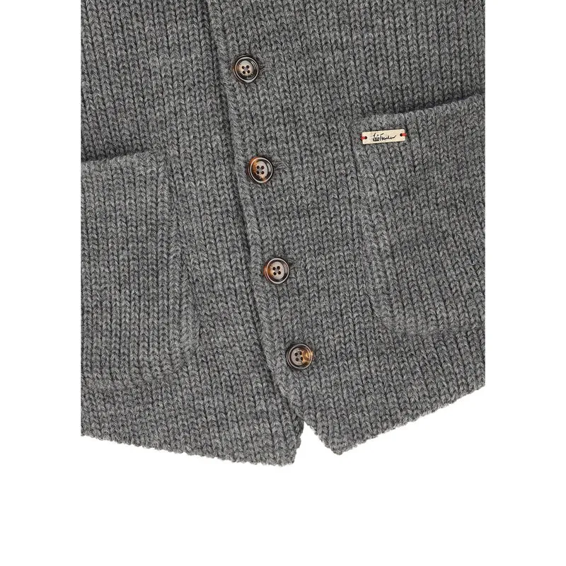 Strickweste Luseba Grau