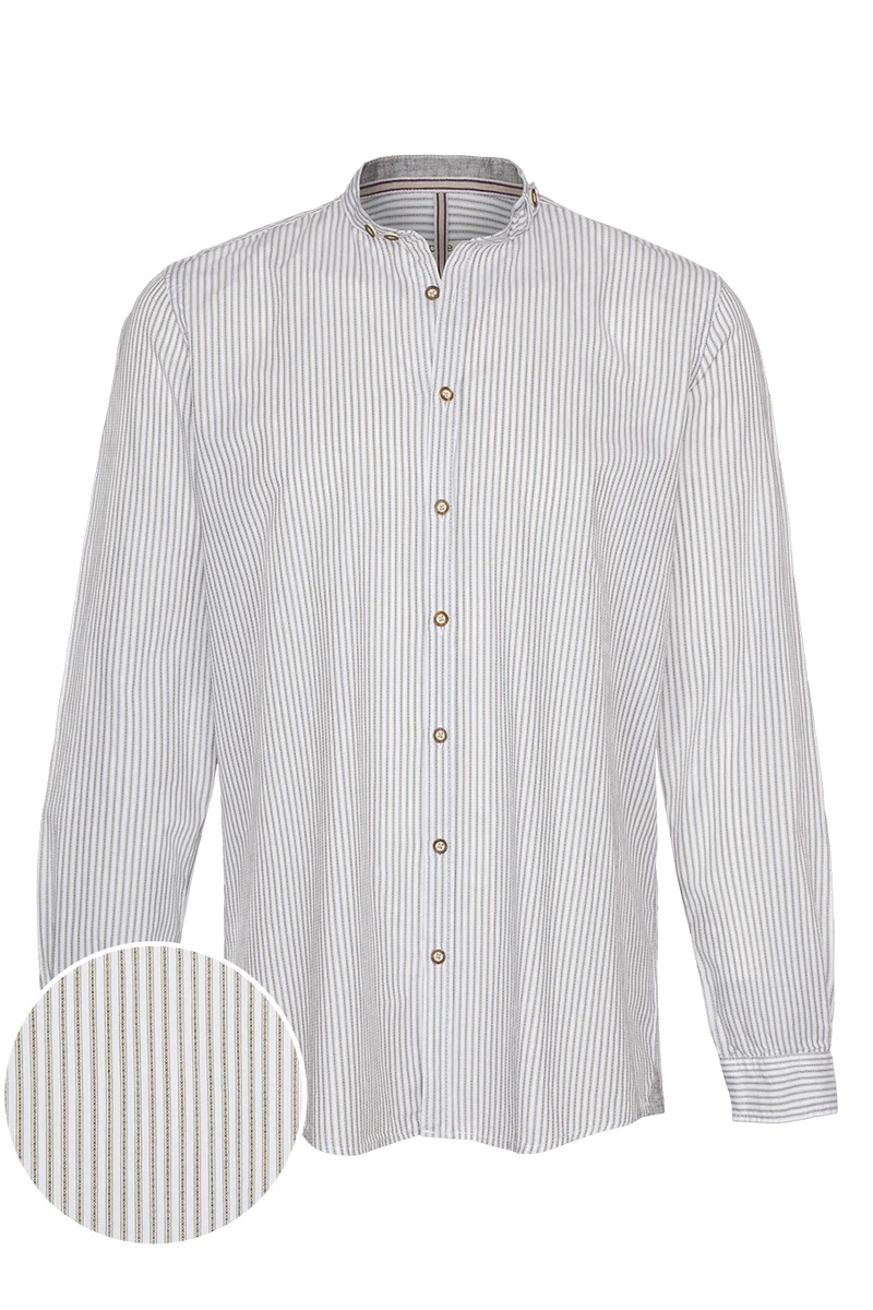 Herren Trachtenhemd Modern Fit aus Baumwolle