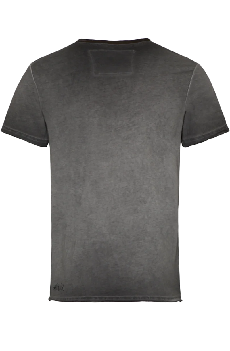 Herren T-Shirt Biermotiv mit Weihnachtsmütze