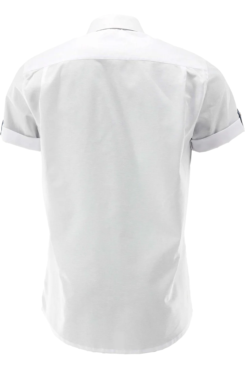Trachtenhemd Landhausstil mit Kurzarm