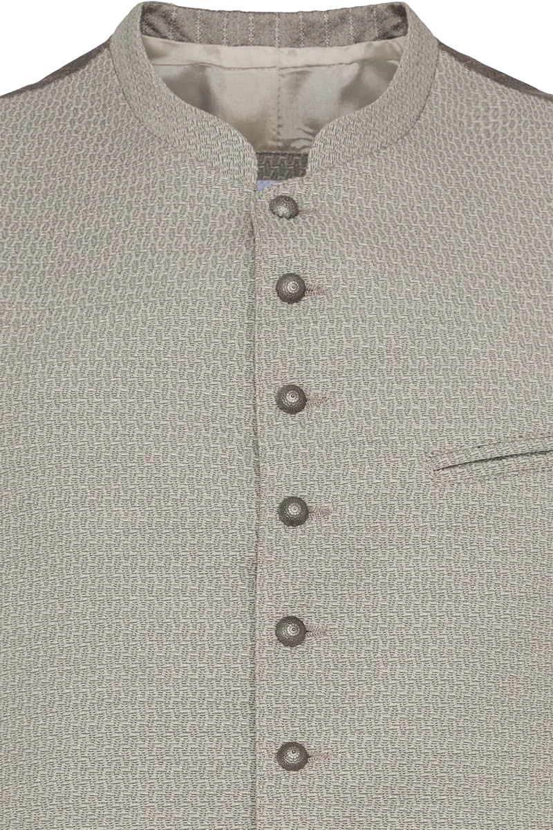 Elegante Herren Trachtenweste mit Stehkragen