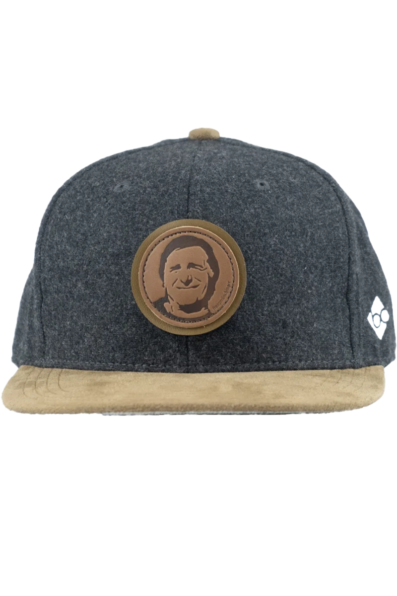Unisex Cap aus Wollmix mit Monaco Franze-Design