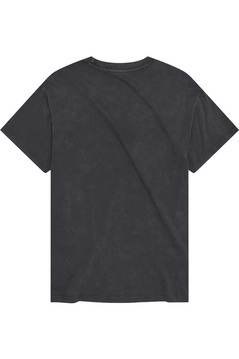 Herren T-Shirt Oro Liquido mit lässigem Druck - dunkelgrau