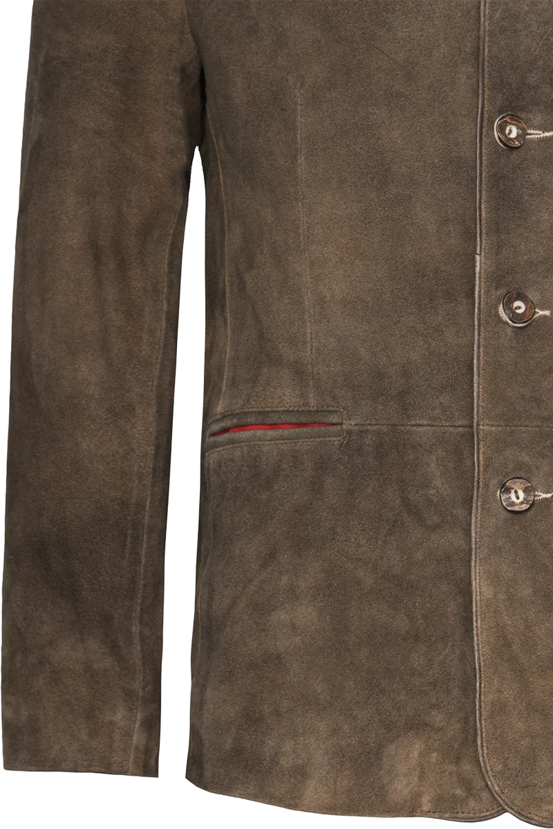 Herren Trachtenjacke aus echtem Leder