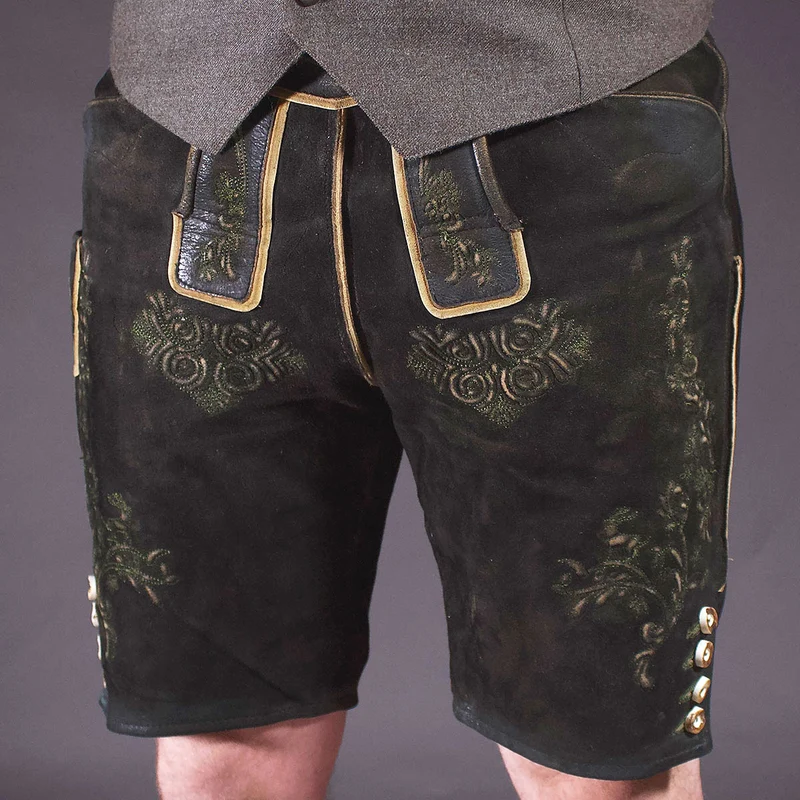 Datschi Trachten Lederhose Valentin Schwarz