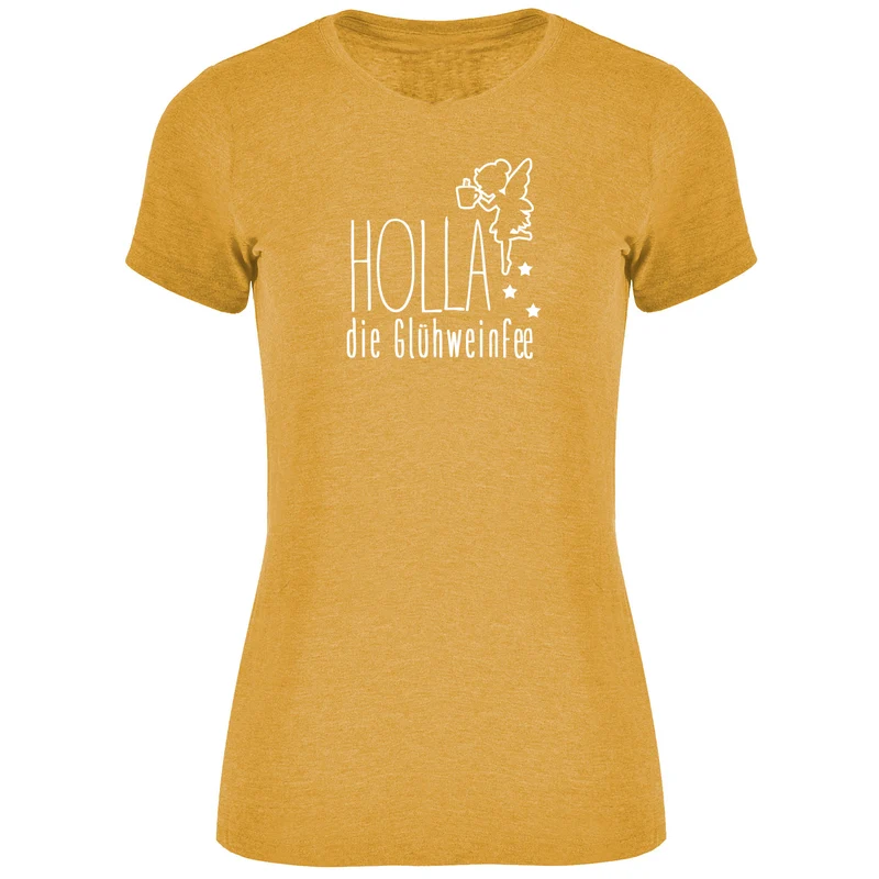 Holla die Glühweinfee Damen Tshirt
