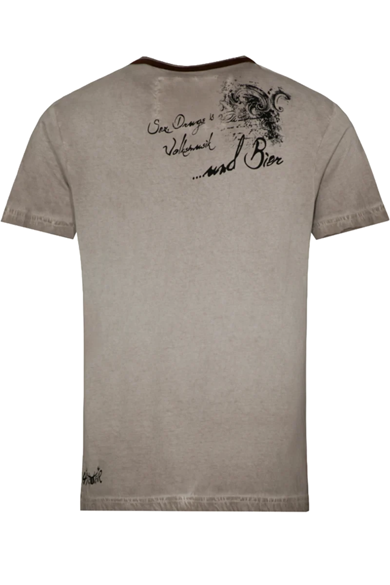 Herren T-Shirt mit Biermotiv und Schriftzug „Work Life Balance“