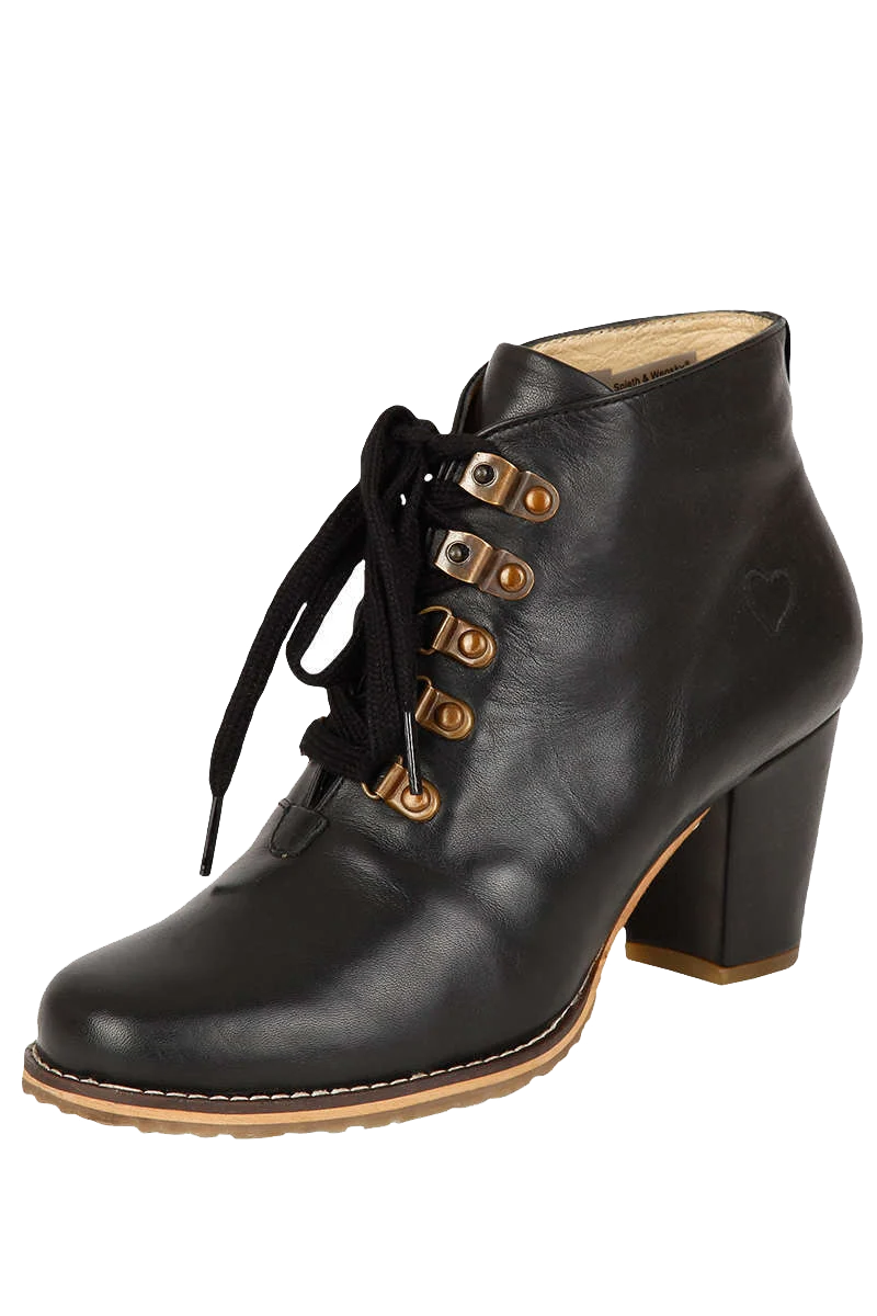 Damen Trachten Stiefel