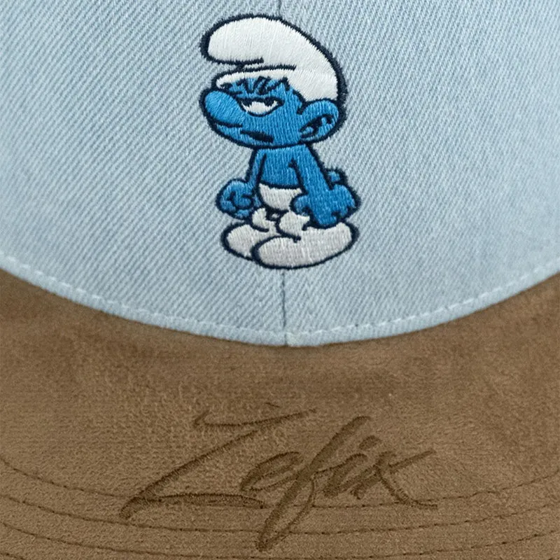 Bavarian Caps Schlümpfe Muffi Zefix Hellblau