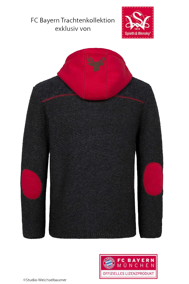 Herren Strickjacke FCB Fan Kollektion