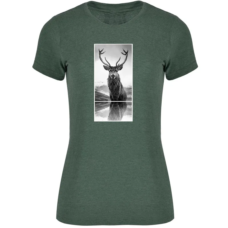 Hirsch Damen Tshirt