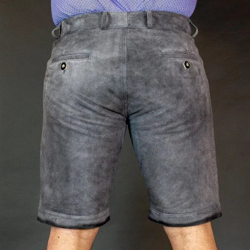 Datschi Trachten Lederhose Ludwig 2 Grau