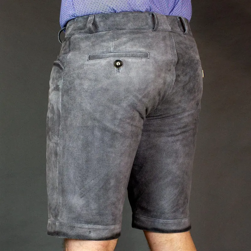 Datschi Trachten Lederhose Ludwig 2 Grau