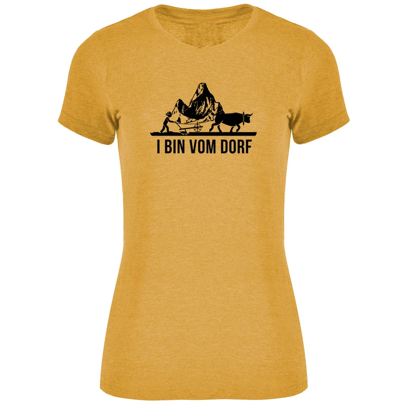 I bin vom Dorf Damen T-shirt