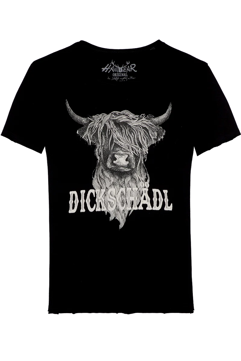 Herren T-Shirt mit Dickschädl-Print