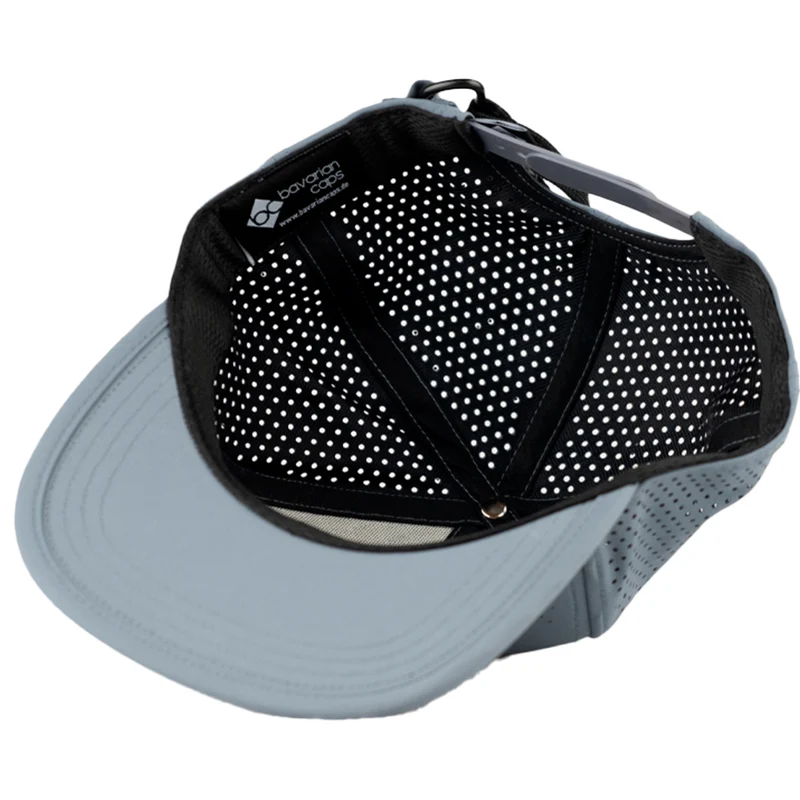 Bavarian Caps Edelweiß Outdoor Cap Grau Blau