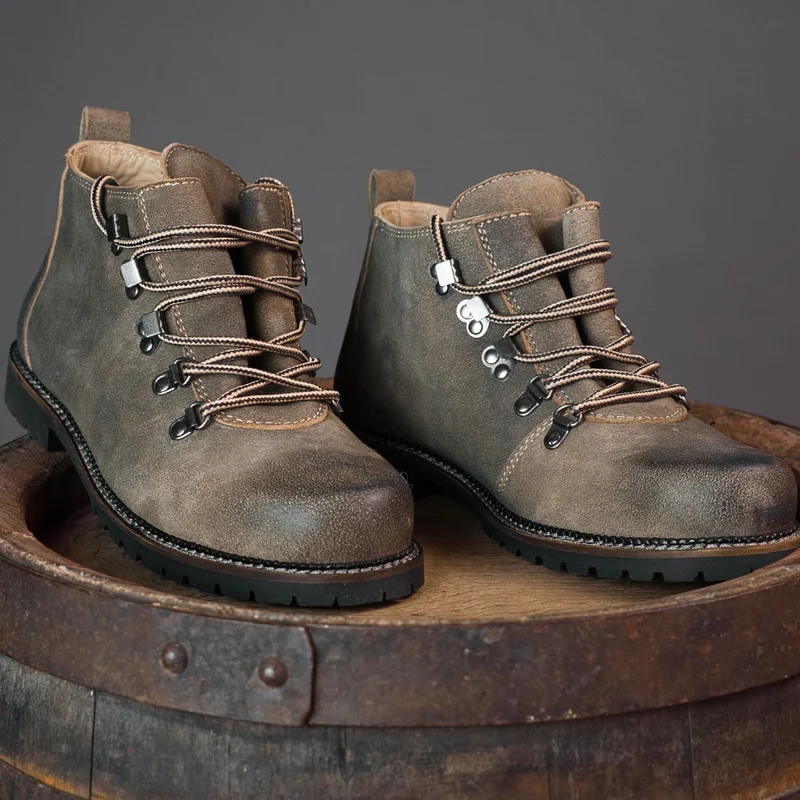 MeiSchua! Trachtenstiefel Georg Pumpkin Braun