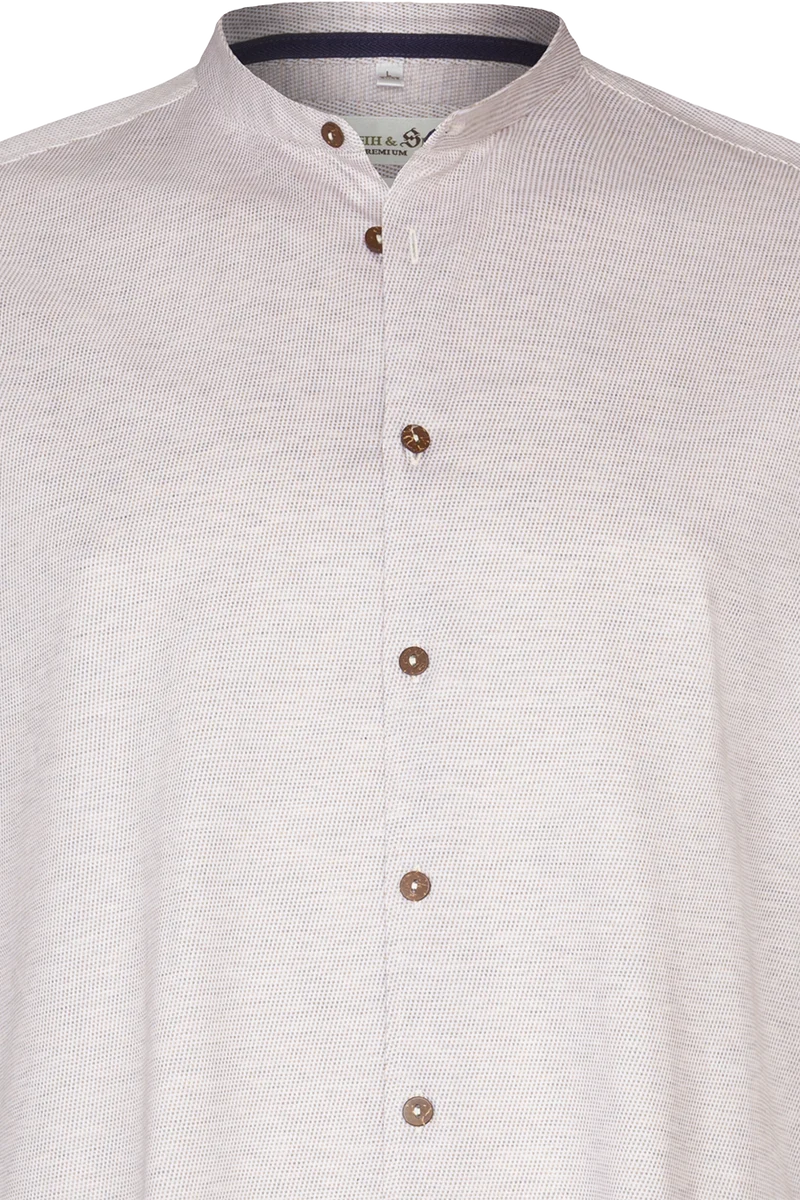 Herren Trachtenhemd Tailored Fit in Jerseyqualität