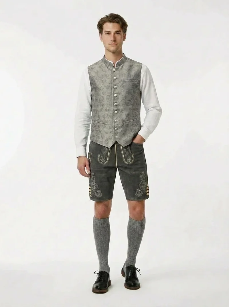 Tiroler Weste Jakob Grau