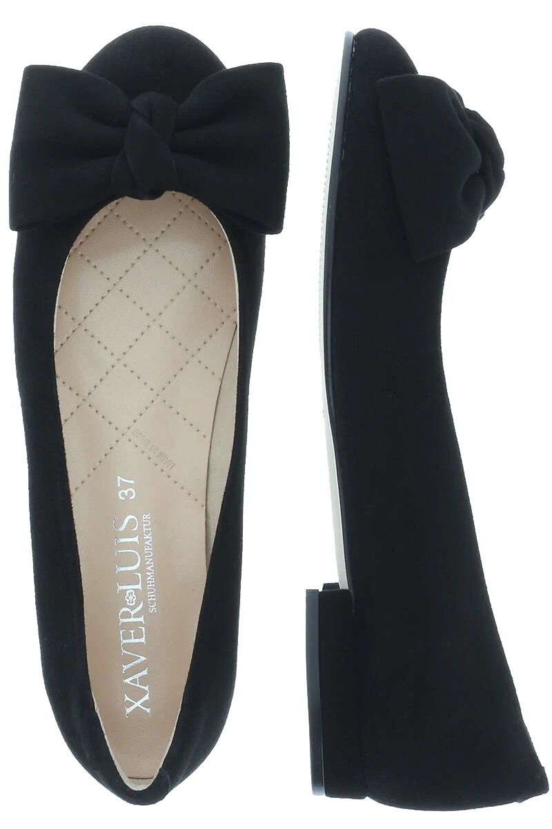 Trachten-Pumps mit Schleife
