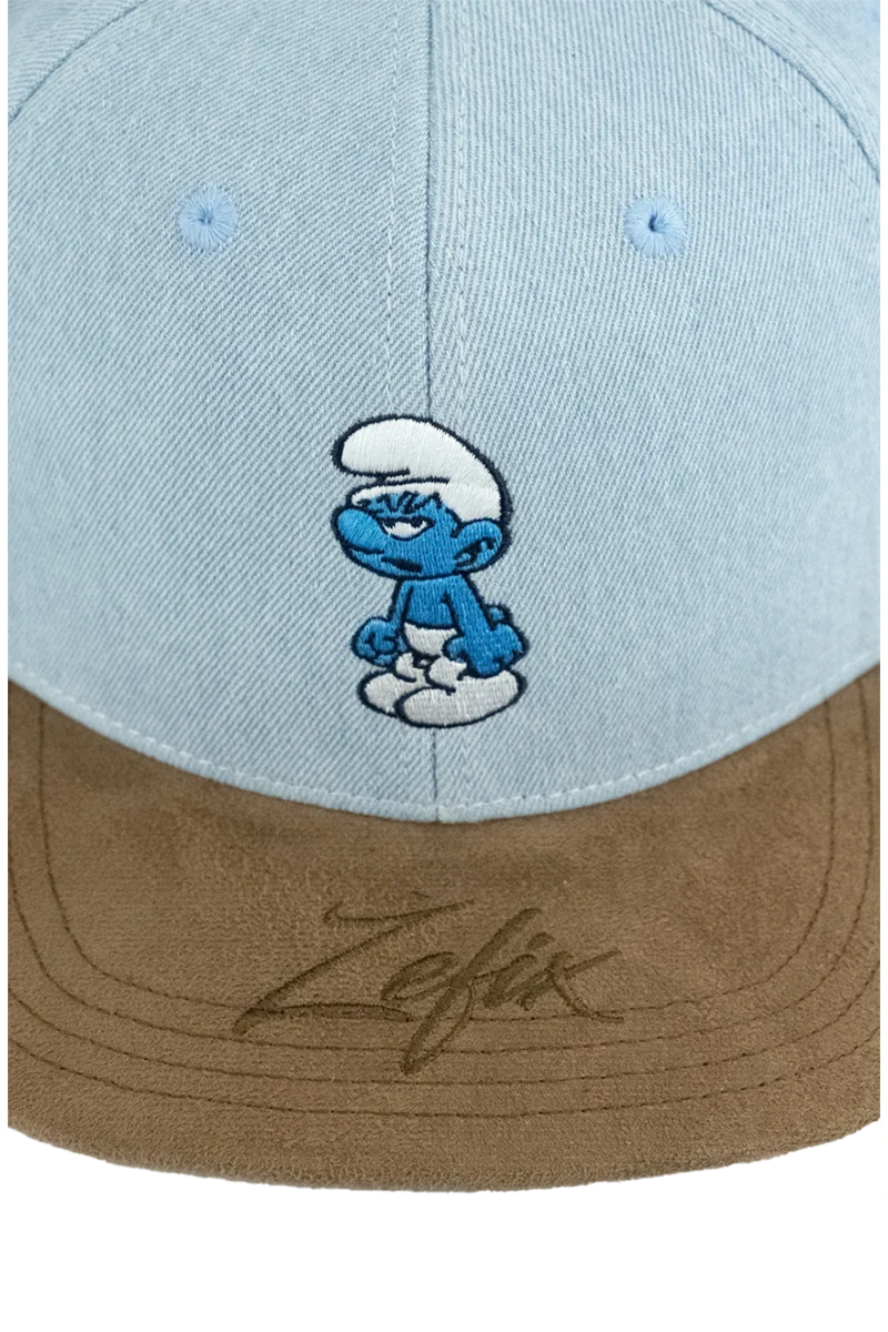 Snapback Cap Schlümpfe 'Muffi Zefix'