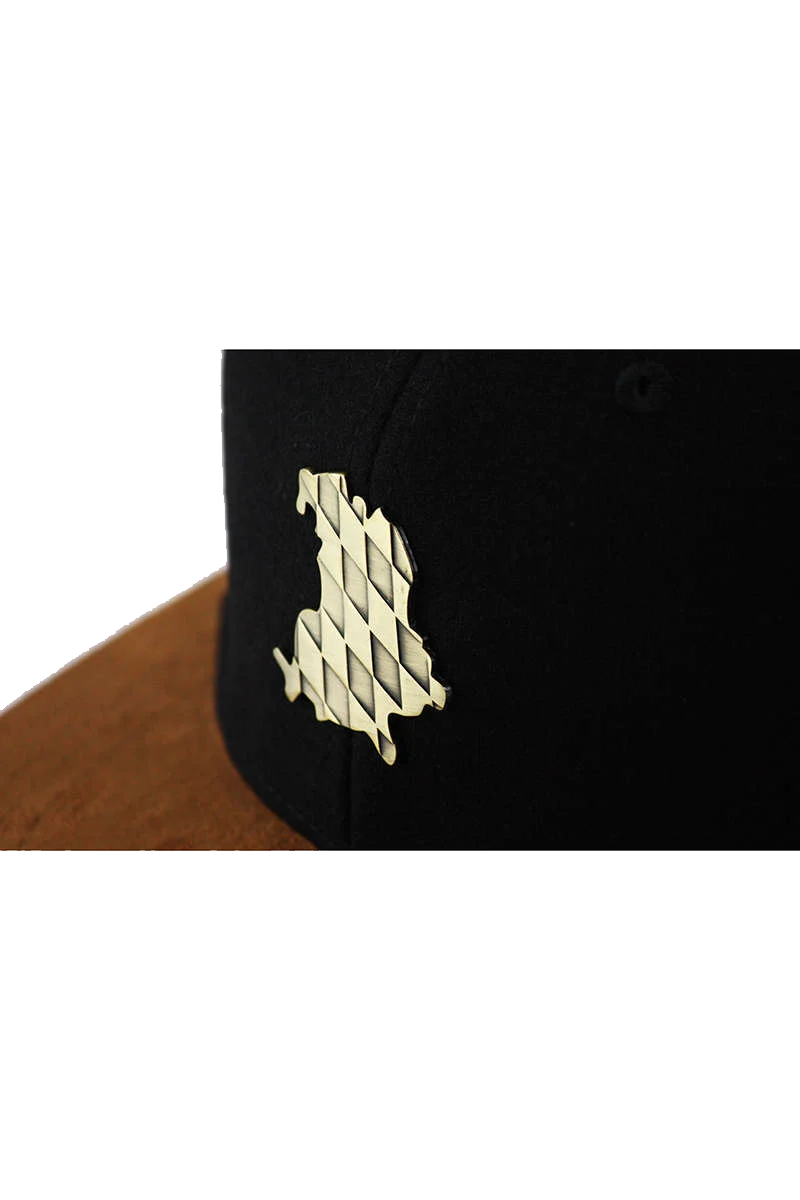 Snapback Cap 'Freistaat' mit Metallpatch