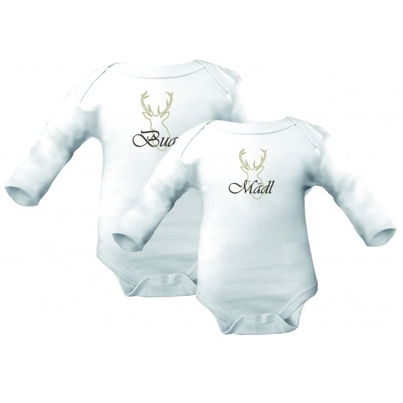 3er Geschenksset Langarm Bua