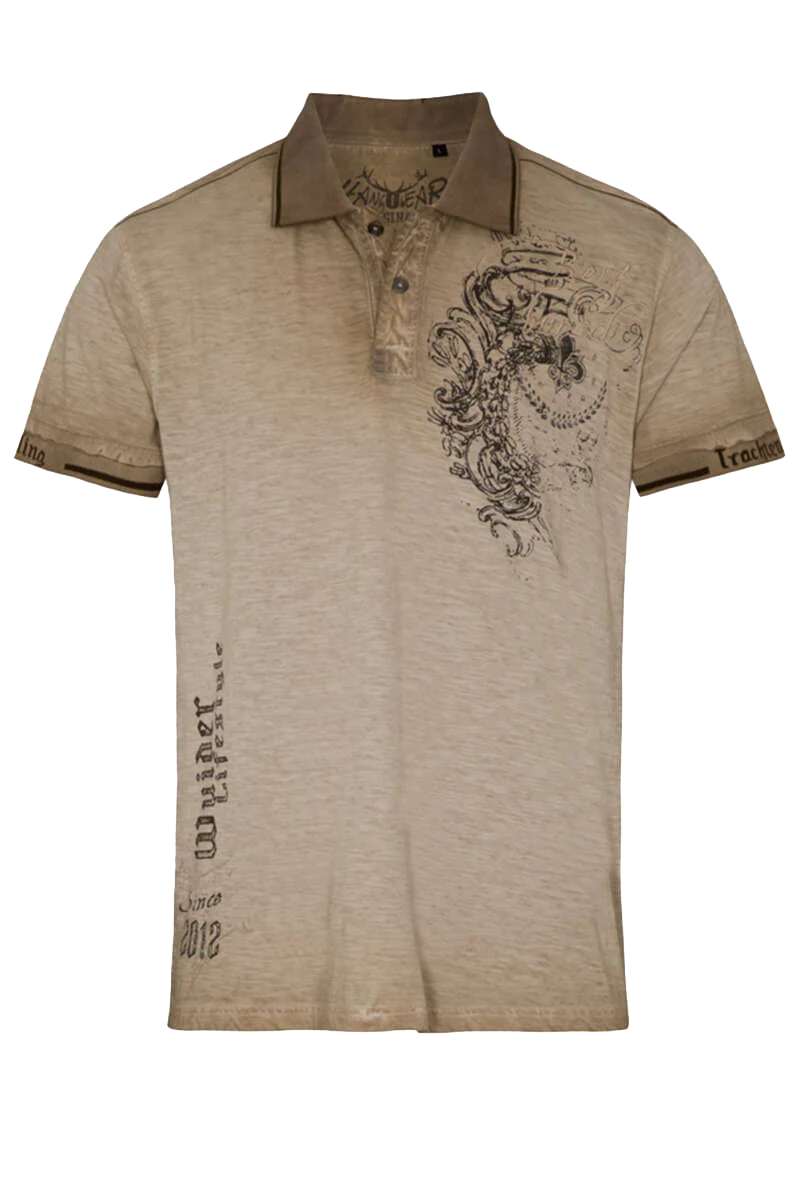 Herren Polo 'Trachten Lifestyle'