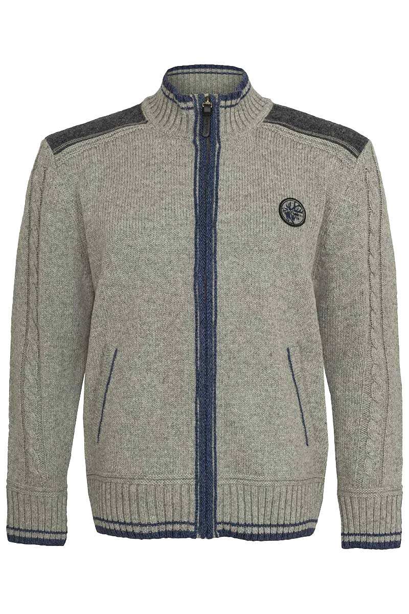 Sportliche Trachtenjacke mit Reißverschluss