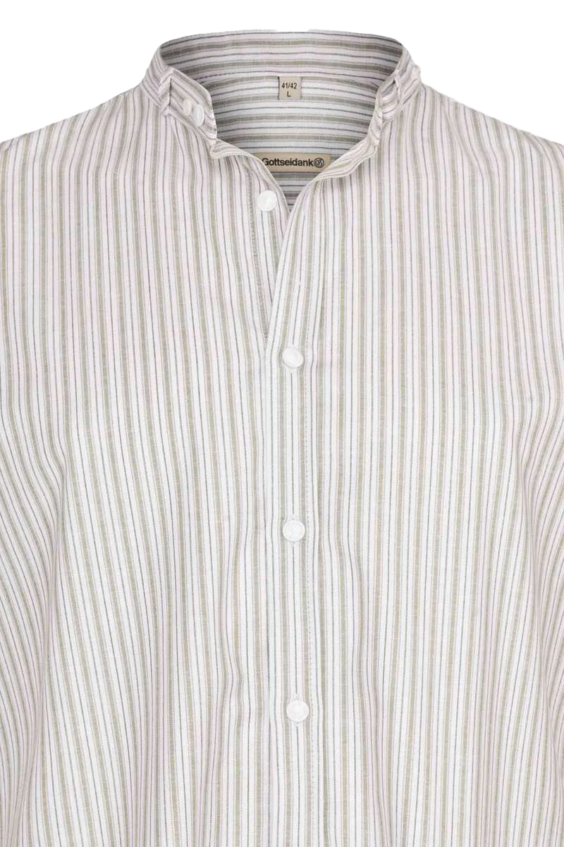 Trachtenhemd gestreift Slim-fit