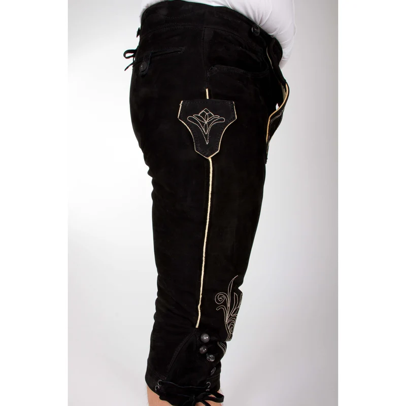 Schützen Lederhose mit Beinstick