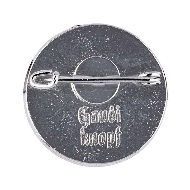 Gaudiknopf Anstecker Eiwand frei